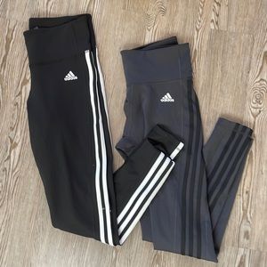 Set of 2 Adidas Track Leggings size M
